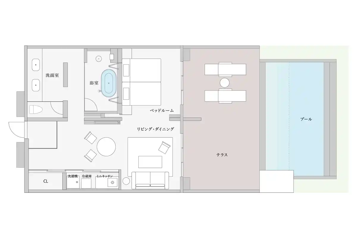junior suite layout